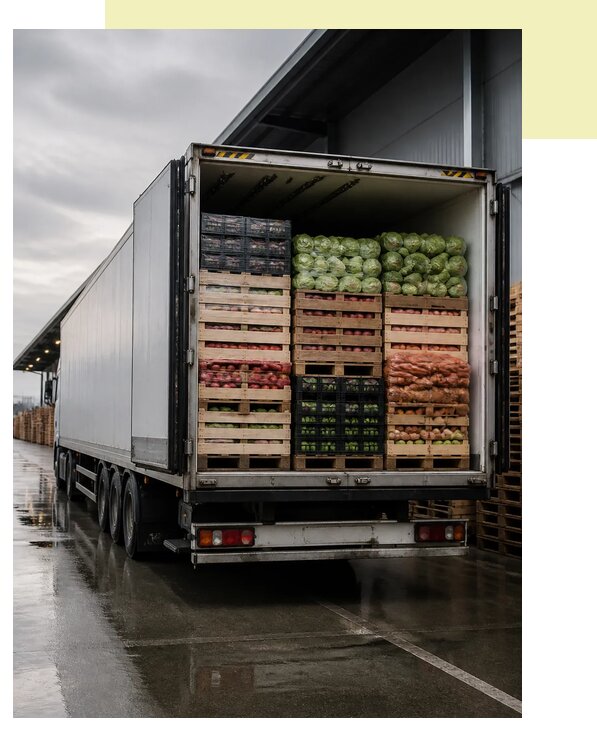 Перевозка плодоовощной продукции в Красного Сулин по цене от 5103 р. | Агросервис-Крл