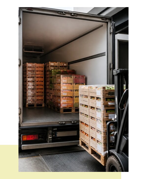 Перевозка сельхозпродукции на паллетах с доставкой в Красного Сулин